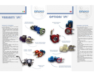 THE APPLICATION OF THE MONTH! ESPANGO PERISTALTIC PUMPS - IPI SERIES