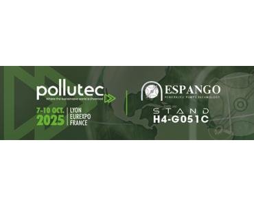 Espango en Pollutec 2025: Bombas para agua, aire, residuos y laboratorio